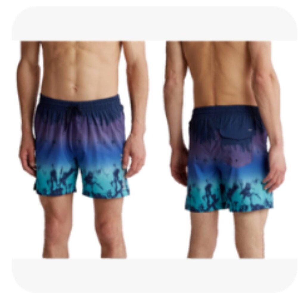 Hurley Phantom Punta Arenas Volley Board Shorts Swim Trunks Navy NWT SZ M